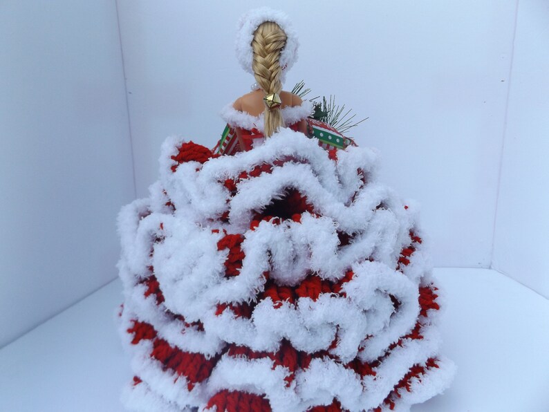 MRS SANTA/  Lighted Christmas Barbie Decoration/Centerpiece/ image 6