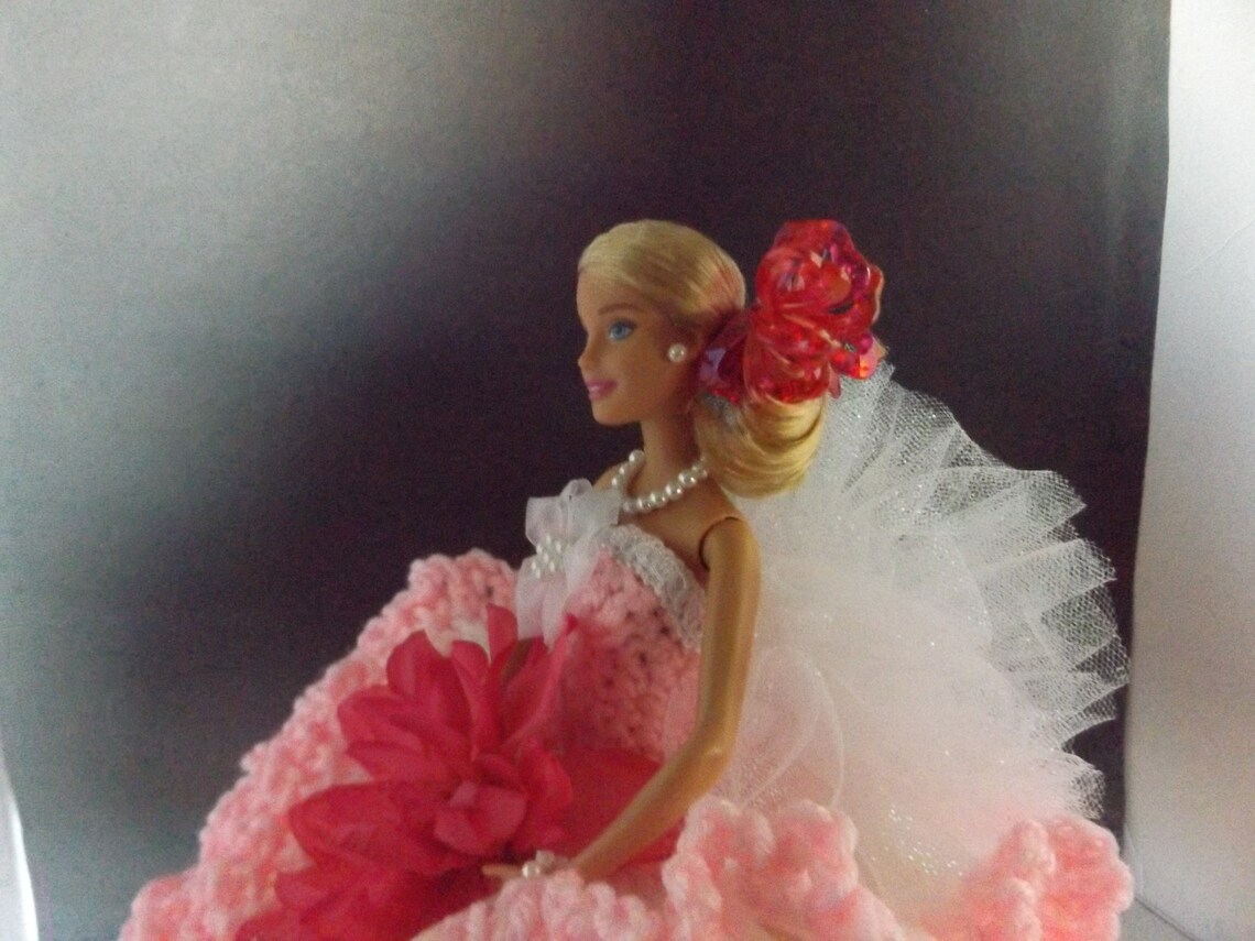 Barbie Doll/Toilet Paper Doll/Bedroom Decoration/Pink and Etsy
