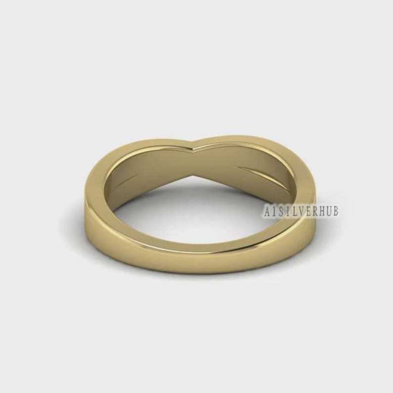 925 Sterling Solid Silver 3mm Wide Two Blank Channel Criss Cross Ring ...
