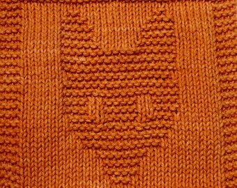 Knitting  Cloth Pattern  -  FOXY -    PDF