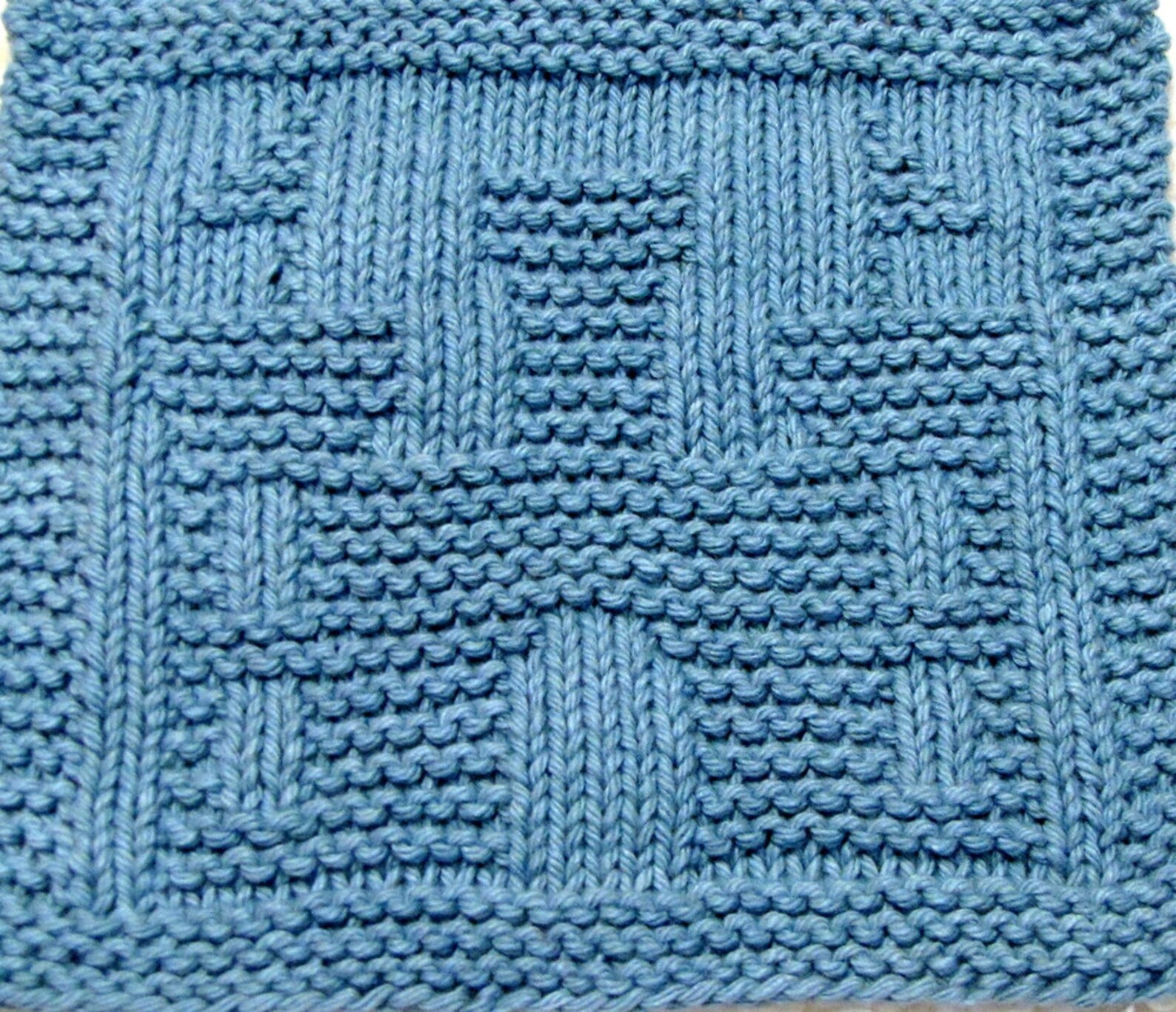 Knitting Cloth Pattern CASTLE PDF | Etsy