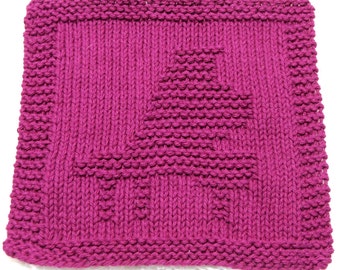 Knitting  Cloth Pattern  -  BABY GRAND PIANO -  pdf