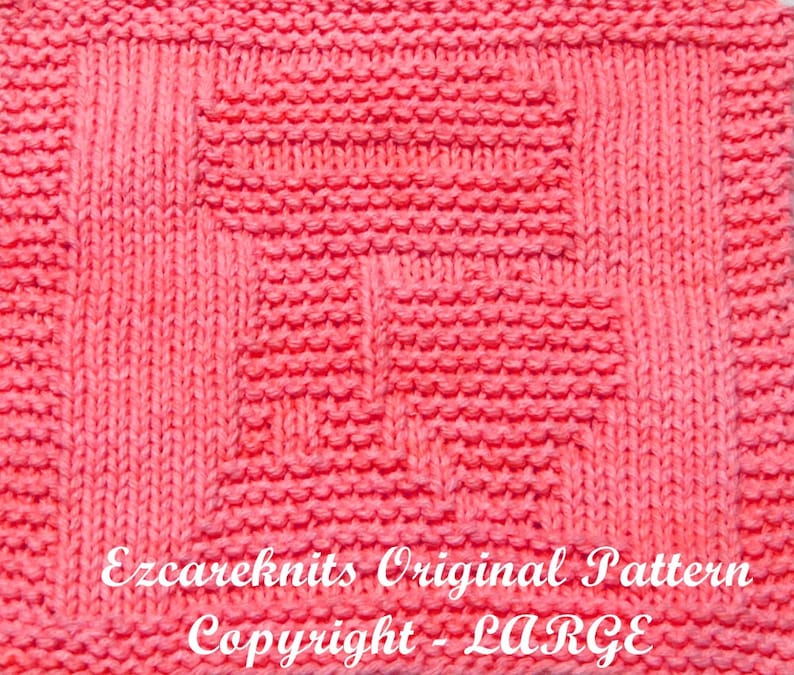 MIXER Knitting Cloth Pattern PDF