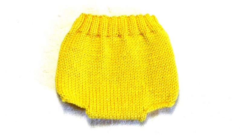 RUBBER DUCK Diaper Cover Knitting Pattern PDF Small image 5