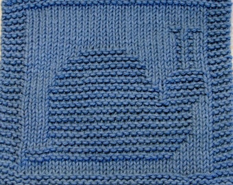 Knitting Cloth Patterh - SNAIL - PDF