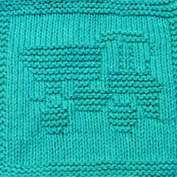 Knitting Cloth Pattern - DUMP TRUCK - 2 - PDF