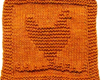 Knitting Cloth Pattern - CHICKEN - PDF