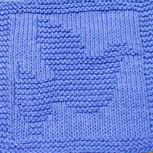 Knitting Cloth Pattern - HOLY DOVE - PDF
