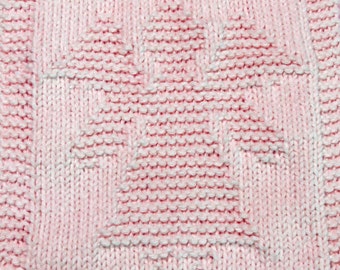 Large Knitting Cloth Pattern - CHRISTMAS ANGEL - 2,  PDF