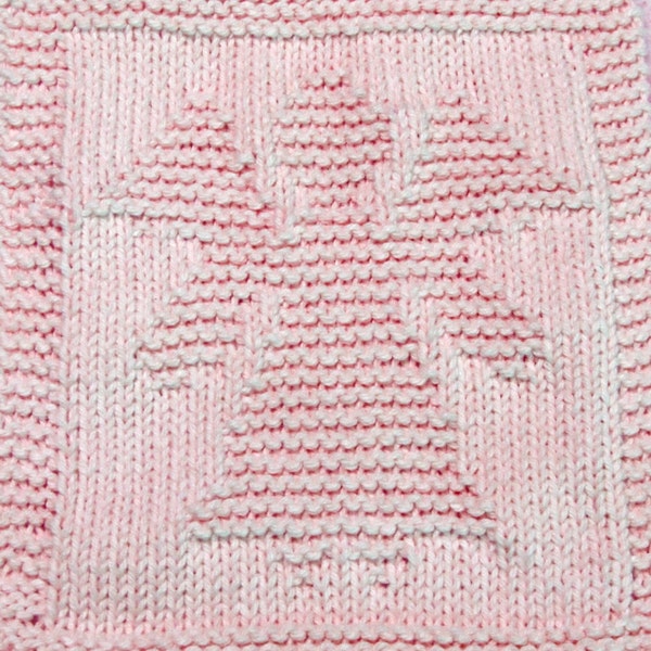 Large Knitting Cloth Pattern - CHRISTMAS ANGEL - 2,  PDF