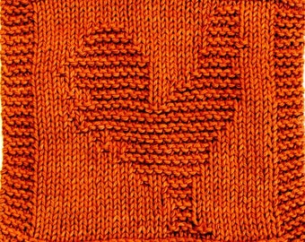 Knitting Cloth Pattern - ROOSTER - PDF
