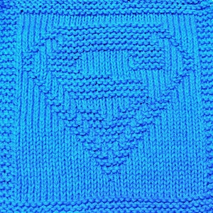 Large Knitting Cloth Pattern SUPER HERO PDF image 1