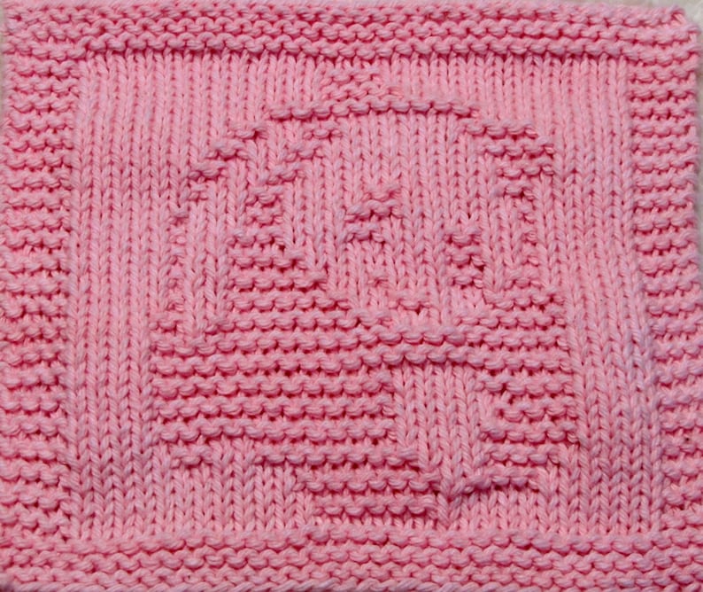 Knitting Cloth Pattern PANDA BEAR PDF image 1