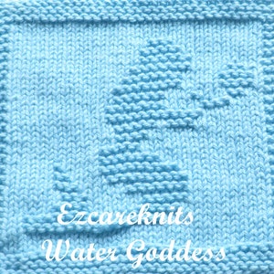 Knitting CLoth Pattern - WATER GODDESS - PDF