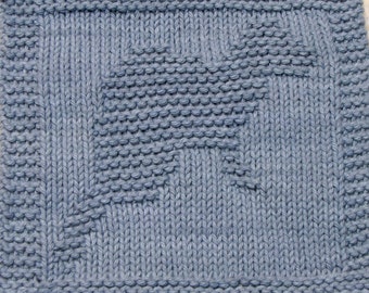 Knitting Cloth Pattern - FERRET - PDF -
