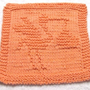 Knitting Cloth Pattern -  STORK - PFD