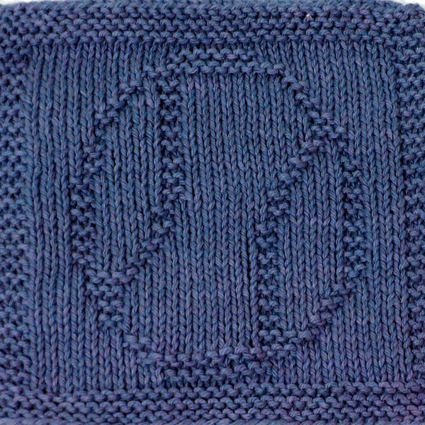 Knitting Cloth Pattern - BASEBALL - PDF