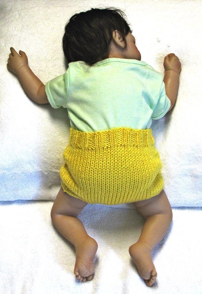 RUBBER DUCK Diaper Cover Knitting Pattern PDF Small image 3