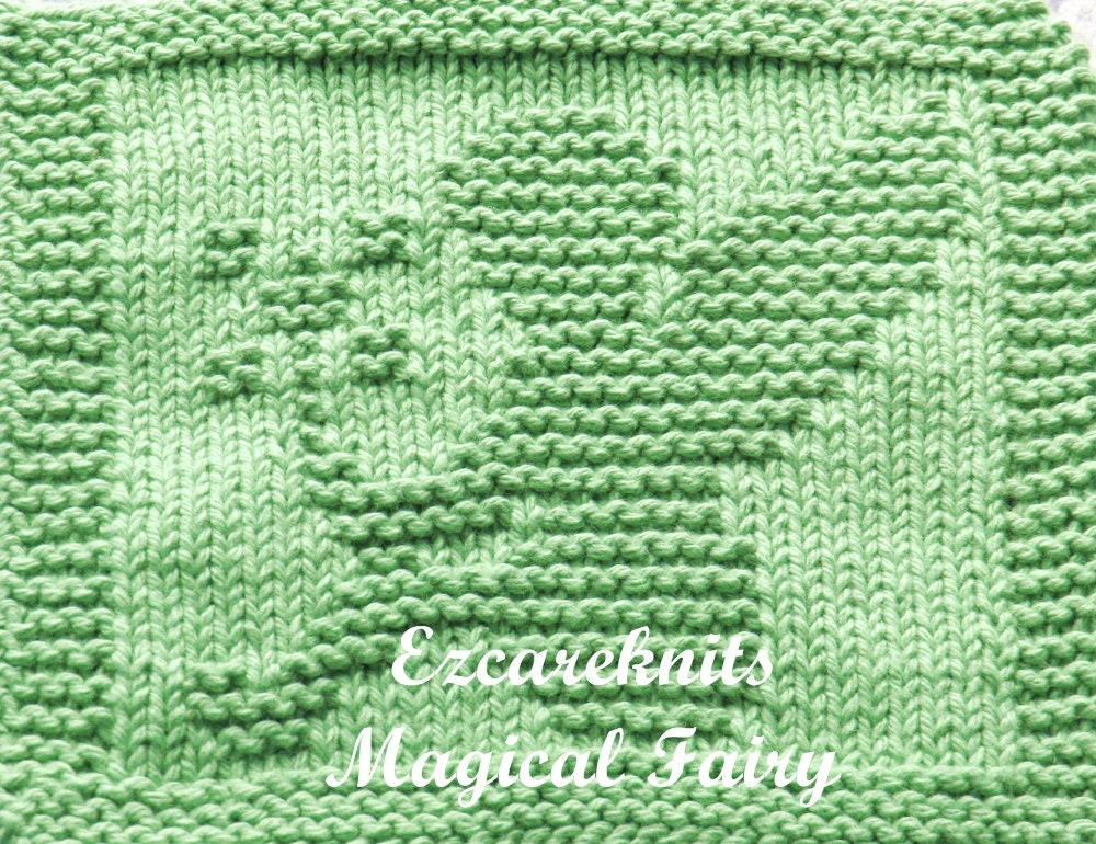Knitting Cloth Pattern - MAGICAL FAIRY - Etsy