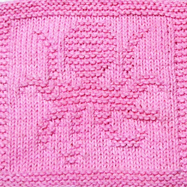 Knitting Cloth Pattern - OCTOPUS - PDF