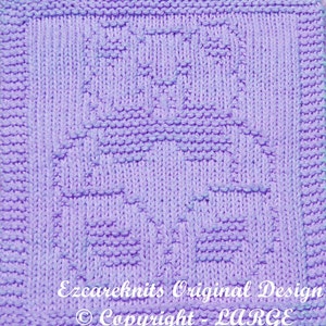 Knitting Pattern - SITTING BEAR - PDF