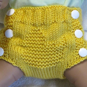 RUBBER DUCK Diaper Cover Knitting Pattern PDF Small image 4