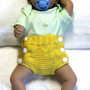 RUBBER DUCK Diaper Cover Knitting Pattern PDF Small image 2