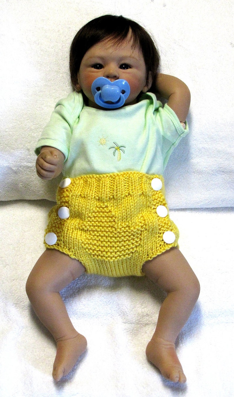 RUBBER DUCK Diaper Cover Knitting Pattern PDF Small image 2