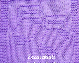 Knitting Pattern, Washcloth, blanket square, spa cloth, baby spa cloth, facecloth, tea cloth, small cloth, dishcloth, infant, infant socks,