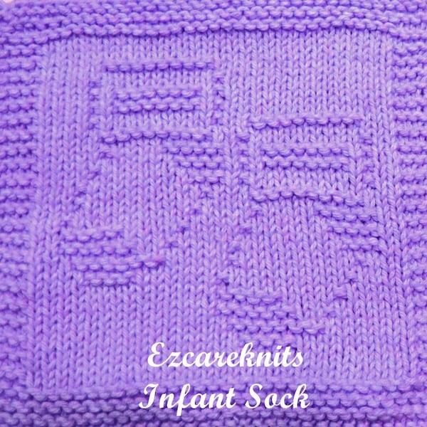 Knitting Pattern, Washcloth, blanket square, spa cloth, baby spa cloth, facecloth, tea cloth, small cloth, dishcloth, infant, infant socks,