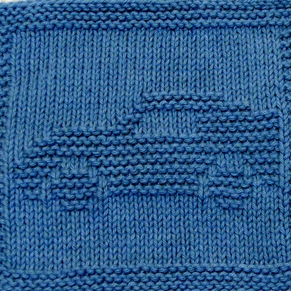 Large Knitting Cloth Pattern - CORVETTE - PDF