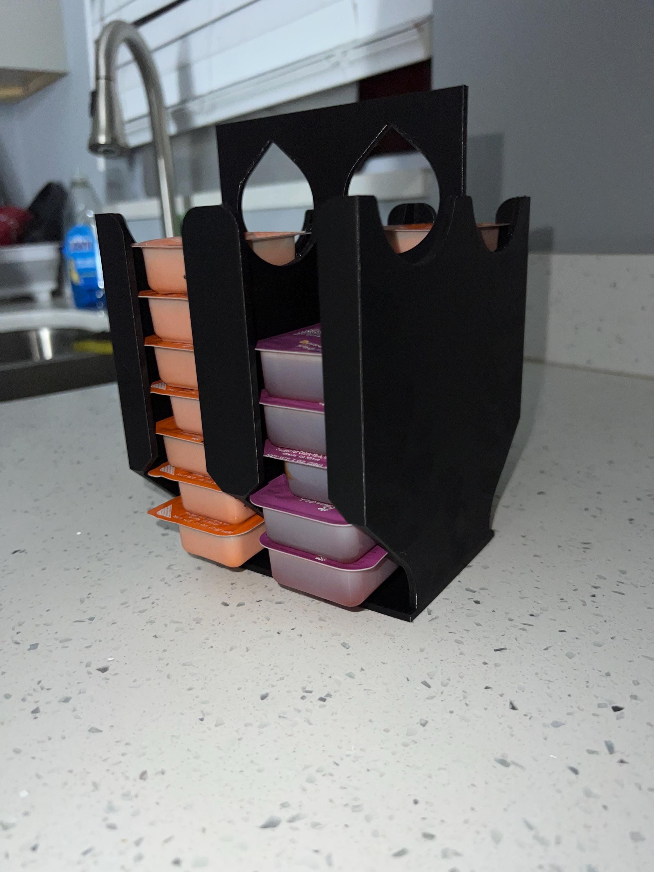 Chick-fil-A Sauce Packet Holder – 3D Printed Organizer | Dual Dispenser | plus free gift!