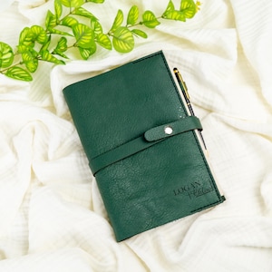 Couples Journal, Personalized Notebook, Name Engraved Journal, Custom Gift, Leather Diary Anniversary Gift, Custom Diary, Wedding Gift
