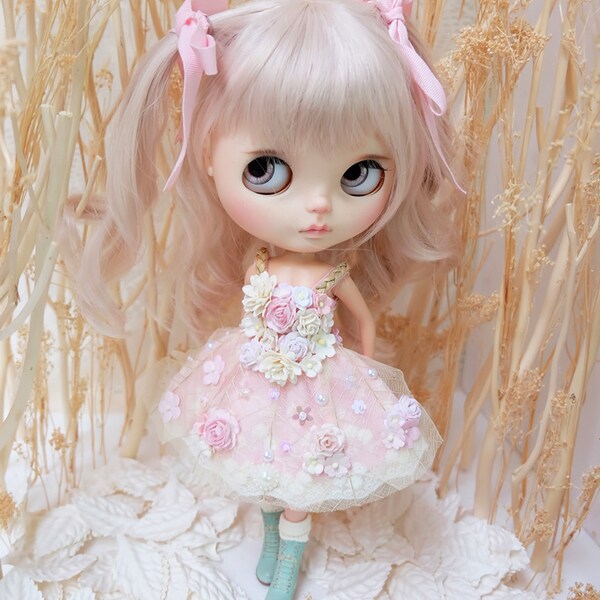 Blythe Fairy flowers Dress