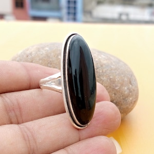 Gemstone Ring, Beautiful Ring, Christmas Gift Ring, Handmade Ring, Black Onyx Ring, 925 Sterling Silver Ring, Designer Ring, Love Gift Ring