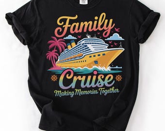 Comfort Colors® Family Cruise Matching Shirt,Group Cruise T-shirt,Family Vacation Tee