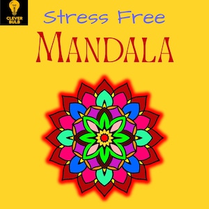 Simple Mandala 100 Patterns Easy Stress Free Coloring Book Pages For Kids And Adults