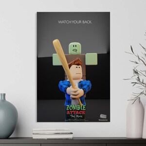 Roblox Poster 24x36 - Zombie Attack: The Movie