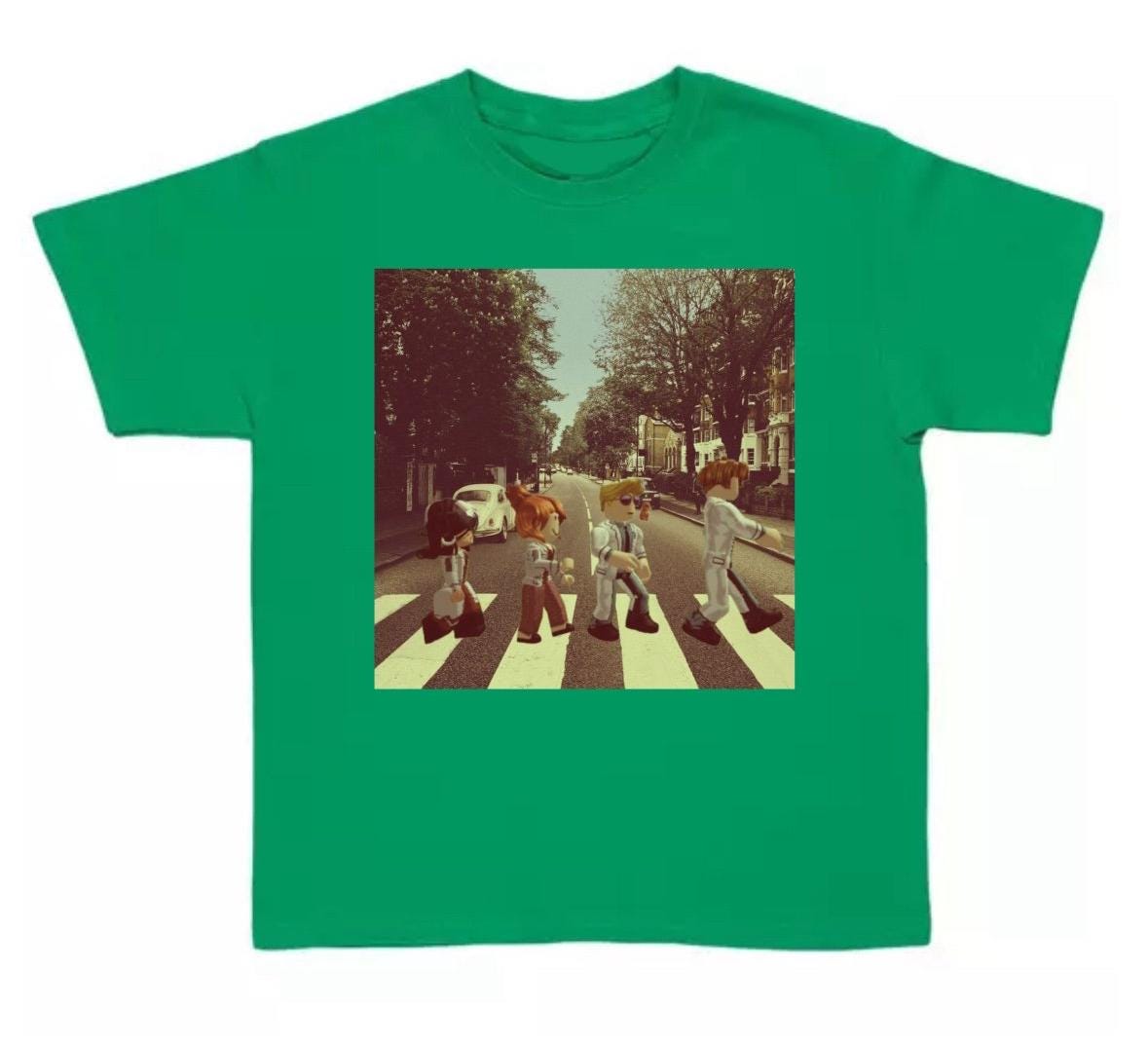 Roblox Kids Abbey Road Green Shirt