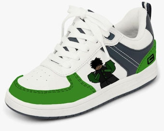 Roblox Kids Lace-Up Sneakers - Green/Black