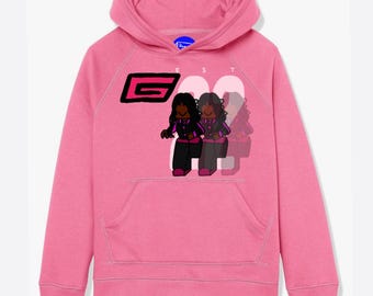Roblox Girls Graphic Pink Gracee Hoodie Kids