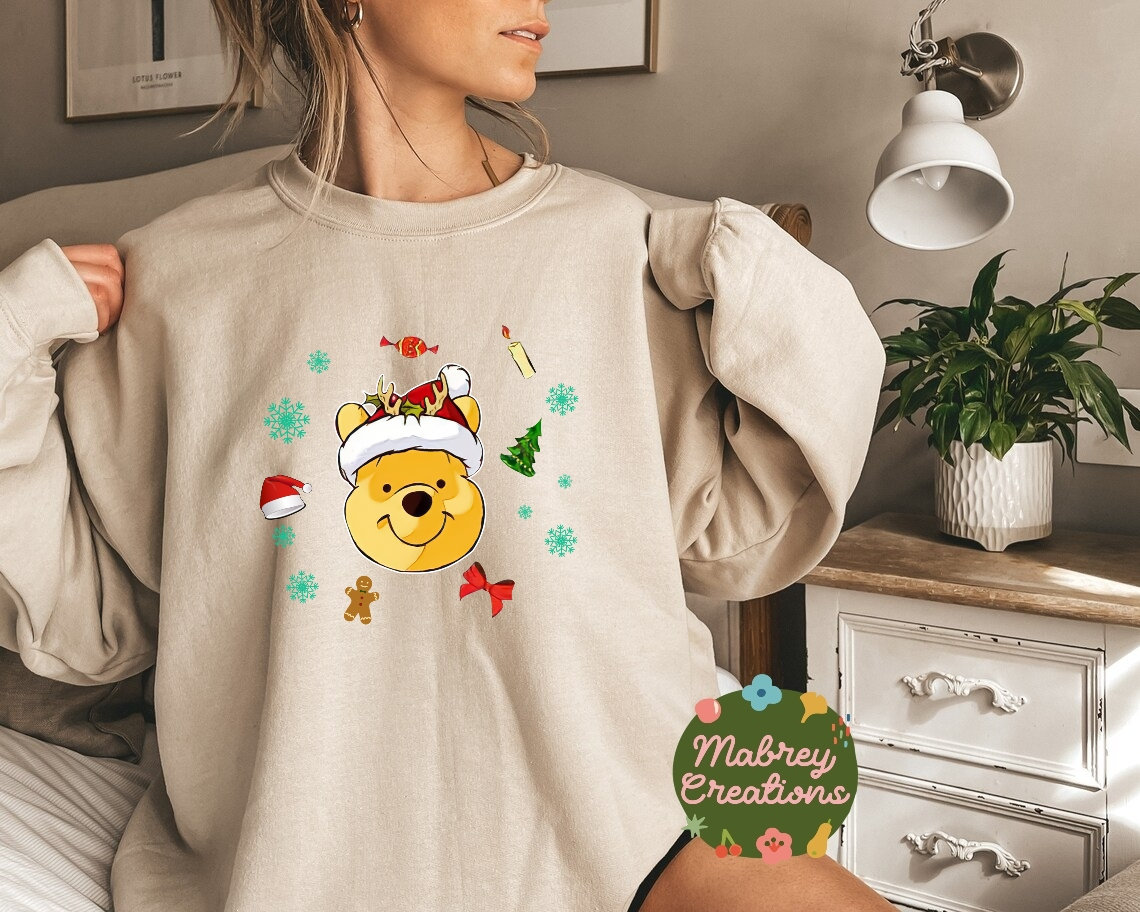 Matching disney top christmas sweaters