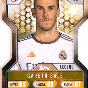 Gareth Bale Topps Legend UEFA Champions League 2025 Real Madrid cartão de futebol