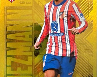 Antoine Griezmann Topps UEFA Champions League 2025 Atlético de Madrid Gold Edge Edition Football Card