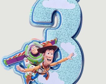 Personalised Toy-Story Inspired Cake Topper