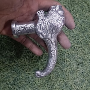 Chrome Stick Loin Handle  for Canes and Sticks Head Gift Item