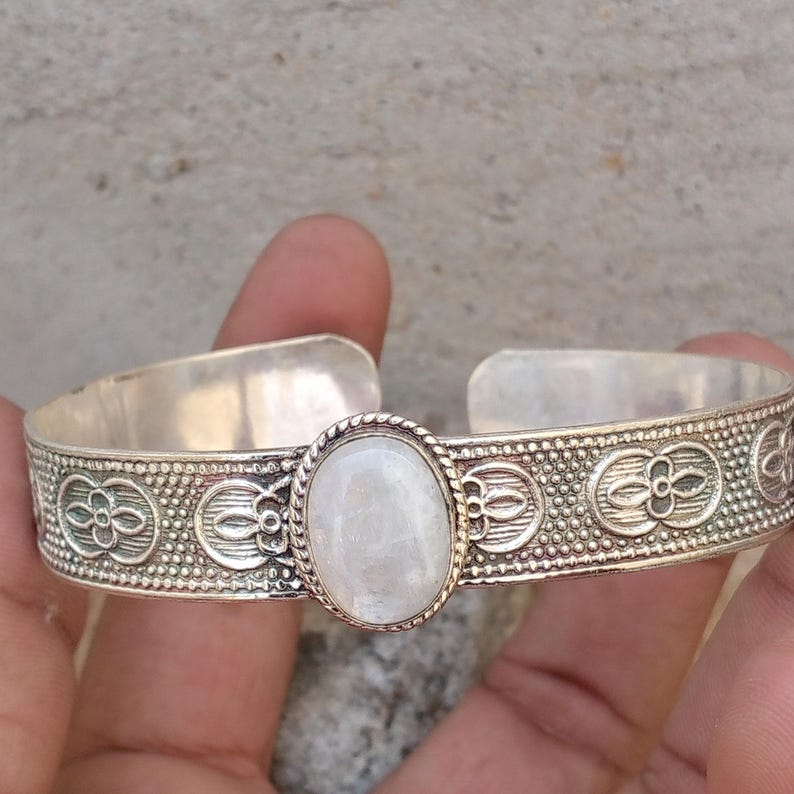 Lot De 2 Bracelets En Argent Sterling 925 Ajustables Gravés | Neuf Sans Emballage