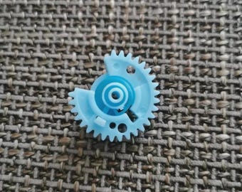 Sony Gear 373614701 SLV-recorder, blauw tandwiel voor het inrijgen van de arm links.