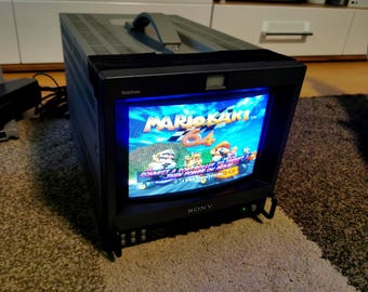Sony PVM 9041QM Trinitron 9 Zoll Röhre Monitor Retro Gaming PAL CRT