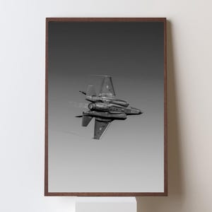 Fighter Jet Poster, Fighter Jet Print, Fighter Jet Wall Art, Airplane Poster, Airplane Print, Airplane Wall Art, US Army Wall Art, Air Force